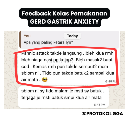 rawat anxiety dan panic attack Buang angin dalam badan