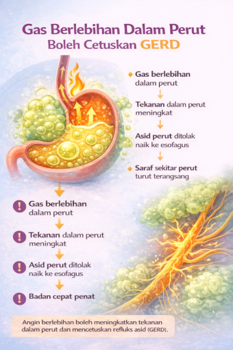 cara elak angin dalam badan