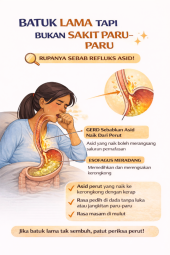 cara hilangkan batuk kenapa batuk tak hilang