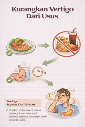 cara pulihkan vertigo pulihkan vertigo dengan pemakanan