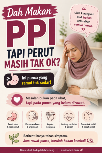 cara sembuhkan pedih perut