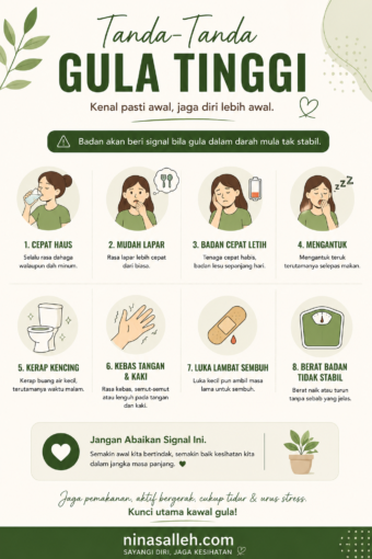 cara kawal gula kencing manis